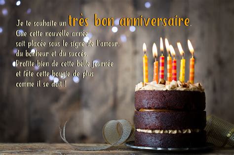 22 textes et messages danniversaire